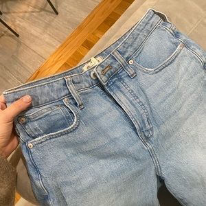 MADEWELL CURVY PERFECT VINTAGE JEANS!
